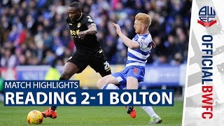 HIGHLIGHTS  Reading 21 Bolton [upl. by Rehpoitsirhc]