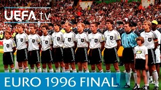 Germany v Czech Republic EURO 96 final highlights [upl. by Nhor]