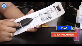 IKEA MILK FROTHER Review amp Battery Installation [upl. by Niai]