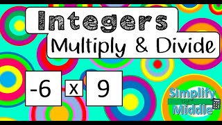 Multiply amp Divide Integers [upl. by Anirb]