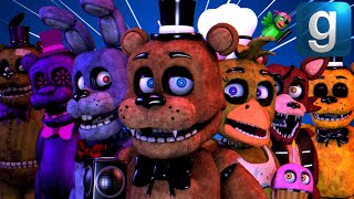 Gmod FNAF  Review  Brand New FNAF 1 Stylized Animatronics [upl. by Barby508]