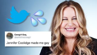 Jennifer Coolidge Reads Thirst Tweets [upl. by Maiga]