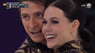 VirtueMoir 2018 Olympics SD Latin Rock Medley NBC [upl. by Evie]