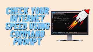 Check Your Internet Speed Using Command Prompt [upl. by Irem822]