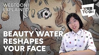 BEAUTY WATER RESHAPES YOUR FACE  Tales of the Unusual Explained  WEBTOON [upl. by Lib162]