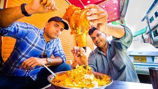 Street Food in Karachi Pakistan  GIANT BONE MARROW BIRYANI  Ultimate Pakistani Street Food [upl. by Cami]