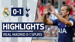 HIGHLIGHTS  REAL MADRID 01 SPURS  AUDI CUP 2019 [upl. by Lleuqram]