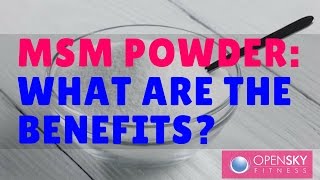 Benefits of MSM Powder  OSF Podcast Ep 141 [upl. by Chamberlain]