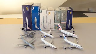 Massive 7 Model Unboxing Gemini Jets amp NG Models [upl. by Sasha321]