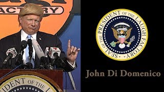 John Di Domenico  Laugh Factory Donald Trump Impersonation Competition [upl. by Eerrahs]