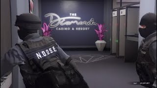 GTA Online  Casino Heist Easiest Approach Noose Exit [upl. by Saerdna538]