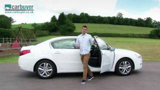 Peugeot 508 saloon review  CarBuyer [upl. by Tterrej]