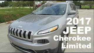 2017 Jeep Cherokee Limited  Full Review it has a power plug [upl. by Ecitnerp948]