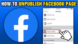 How To Unpublish Facebook Page 2025 [upl. by Oinotnanauj815]