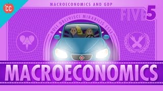 Macroeconomics Crash Course Economics 5 [upl. by Eisseb260]