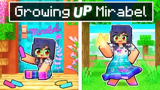 Growing Up MIRABEL From ENCANTO In Minecraft [upl. by Enyala]