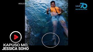 Kapuso Mo Jessica Soho Elemento sa Minalungao River nangunguha raw ng mga pogi [upl. by Chaddie]