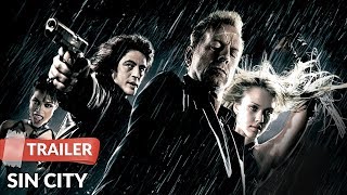 Sin City 2005 Trailer HD  Mickey Rourke  Bruce Willis [upl. by Ransome]