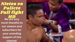 Nietes vs Palicte full fight HD [upl. by Alliw]