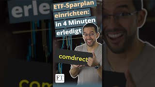 Tutorial Wie richte ich einen ETFSparplan ein [upl. by Ander]