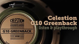 Celestion G10 greenback [upl. by River524]