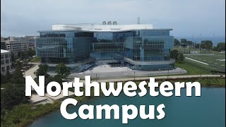 Northwestern University  4K Campus Drone Tour [upl. by Sudbury]