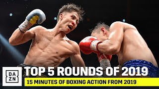 15 Minutes Of The Best Rounds in Boxing From 2019 [upl. by Anaillil438]