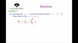 Iteration  Corbettmaths [upl. by Zeitler]