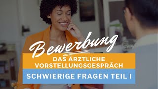 Vorstellungsgespräch  Schwierige Fragen  Teil 1 [upl. by Neeleuqcaj623]