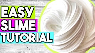 How to Make SLIME for Beginners Best EASY Way to Make Slime [upl. by Yulma744]