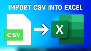 How to Import CSV File Into Excel [upl. by Adnael989]