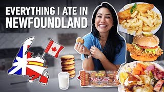 Everything I Ate In Newfoundland “All In” In Canada amp Newfie Food Reviews [upl. by Bigelow]