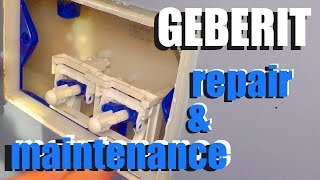 Geberit toilet repair and maintenance  How to [upl. by Ettenim974]