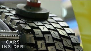 Old Tires Are Retreaded To Be Good As New [upl. by Vanzant]