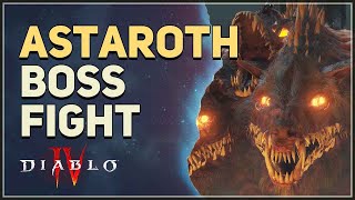 Astaroth Boss Fight Diablo 4 [upl. by Alodi]