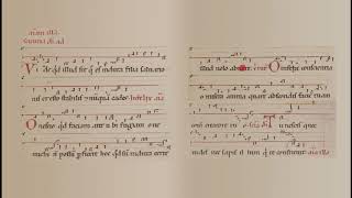 Ordo Virtutum 13 Prologue and Part II  Hildegard von Bingen Score  Manuscript [upl. by Elehcin348]