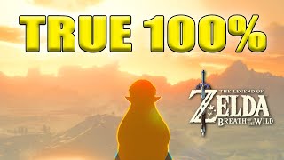 TRUE 100 Checklist by doing EVERYTHING in Zelda BotW [upl. by Bravin]