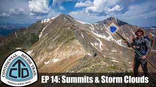 CDT Thru Hike Ep 14 Breckenridge to I70 Frisco  quotSummits amp Storm Cloudsquot [upl. by Laure]