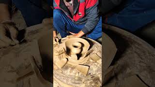 Mitti ke bartan clay pottery art [upl. by Hu]