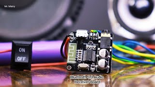 Bluetooth 50 Audio Receiver Board [upl. by Nikolaus955]