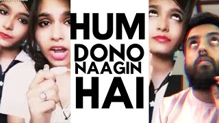 Hum Dono Naagin Hai  Tik Tok Cringe song  Dialogue with Beats  Yashraj Mukhate [upl. by Imaon]