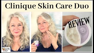 Skin Care over 50  Reviewing Cliniques Age Transformer Duo Creams [upl. by Shuman]