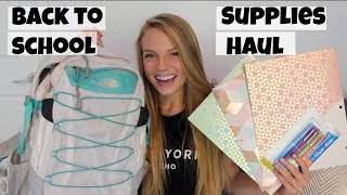 BACK TO SCHOOL SUPPLIES HAUL [upl. by Leonelle709]