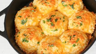 Easy Drop Biscuits amp Garlic Cheddar Biscuits [upl. by Livesay]