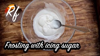 Frosting with icing sugar [upl. by Justus]