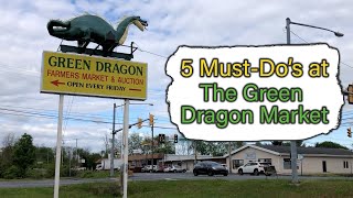 5 Must Dos at The Green Dragon Market  Farmers Market in PA [upl. by Gabby417]