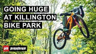 Riding Killington Bike Parks Huge Jumps amp Fast Tech  First Impressions [upl. by Shelli]