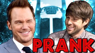 CHRIS PRATT INTERVIEW PRANK [upl. by Eanrahs933]