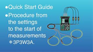 KYORITSU Power Quality Analyzer KEW 6315  Quick Start Guide [upl. by Yroj]