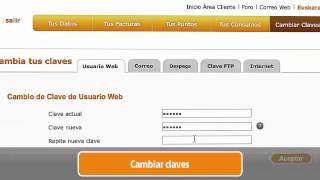 Euskaltel Área Cliente  Cómo funciona [upl. by Griff]